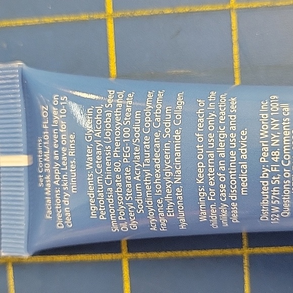 Jet Lag Facial Mask 30ml New Tube - Picture 2 of 2